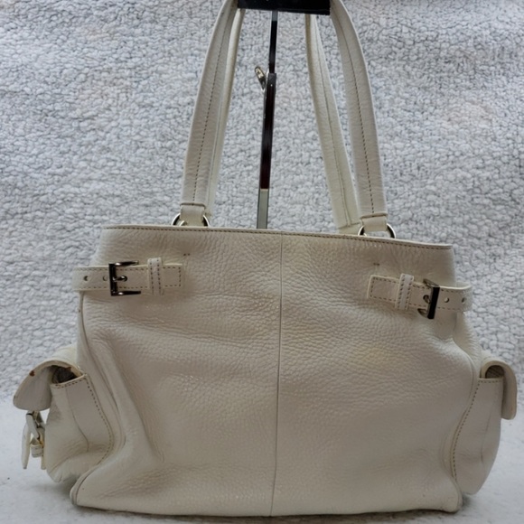 Authentic Prada Saffiano Hobo off white leather - Picture 2 of 5